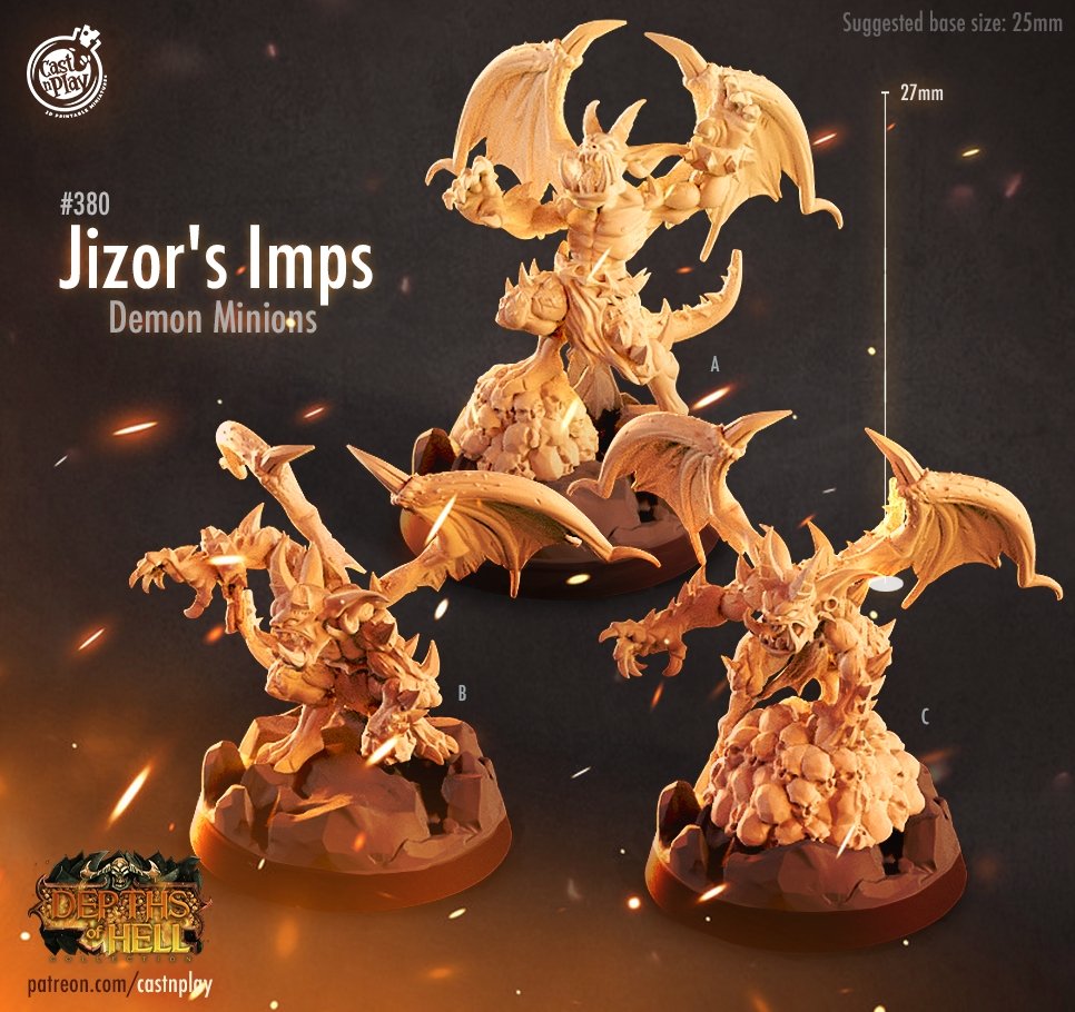 Jizor's Imps - The Printable Dragon