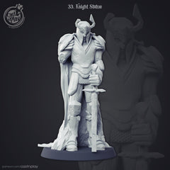 Knight Statue - The Printable Dragon