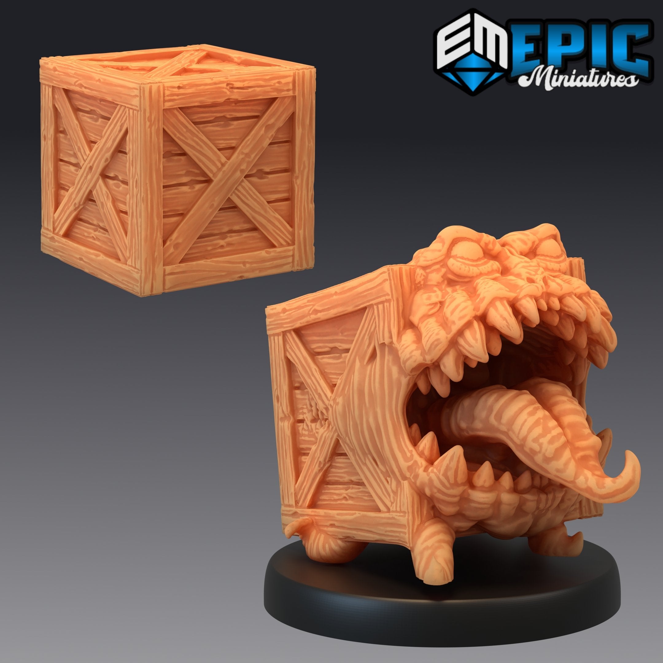Mimic Crate - The Printable Dragon