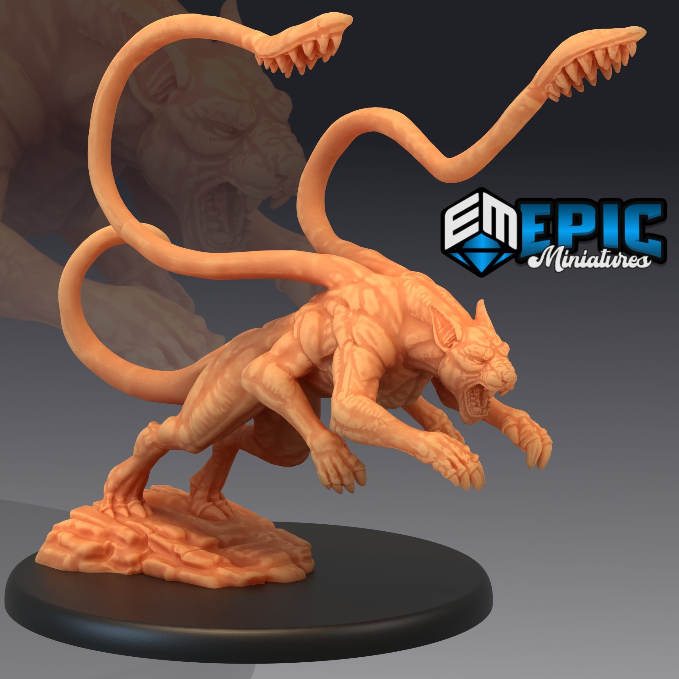 Phase Panther Attacking - The Printable Dragon