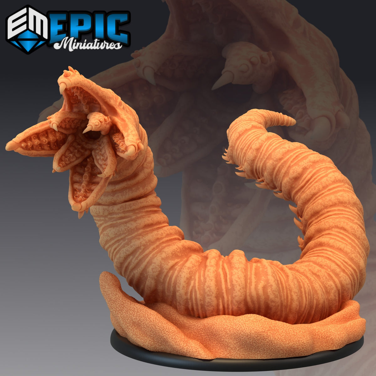 Sandworm Outside - The Printable Dragon