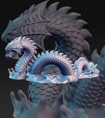 Sea Serpent - The Printable Dragon