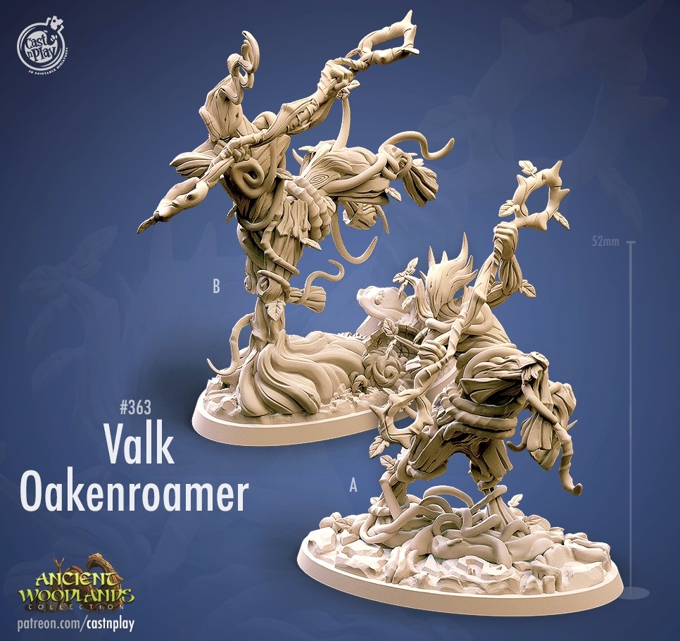 Valk Oakenroamer - The Printable Dragon