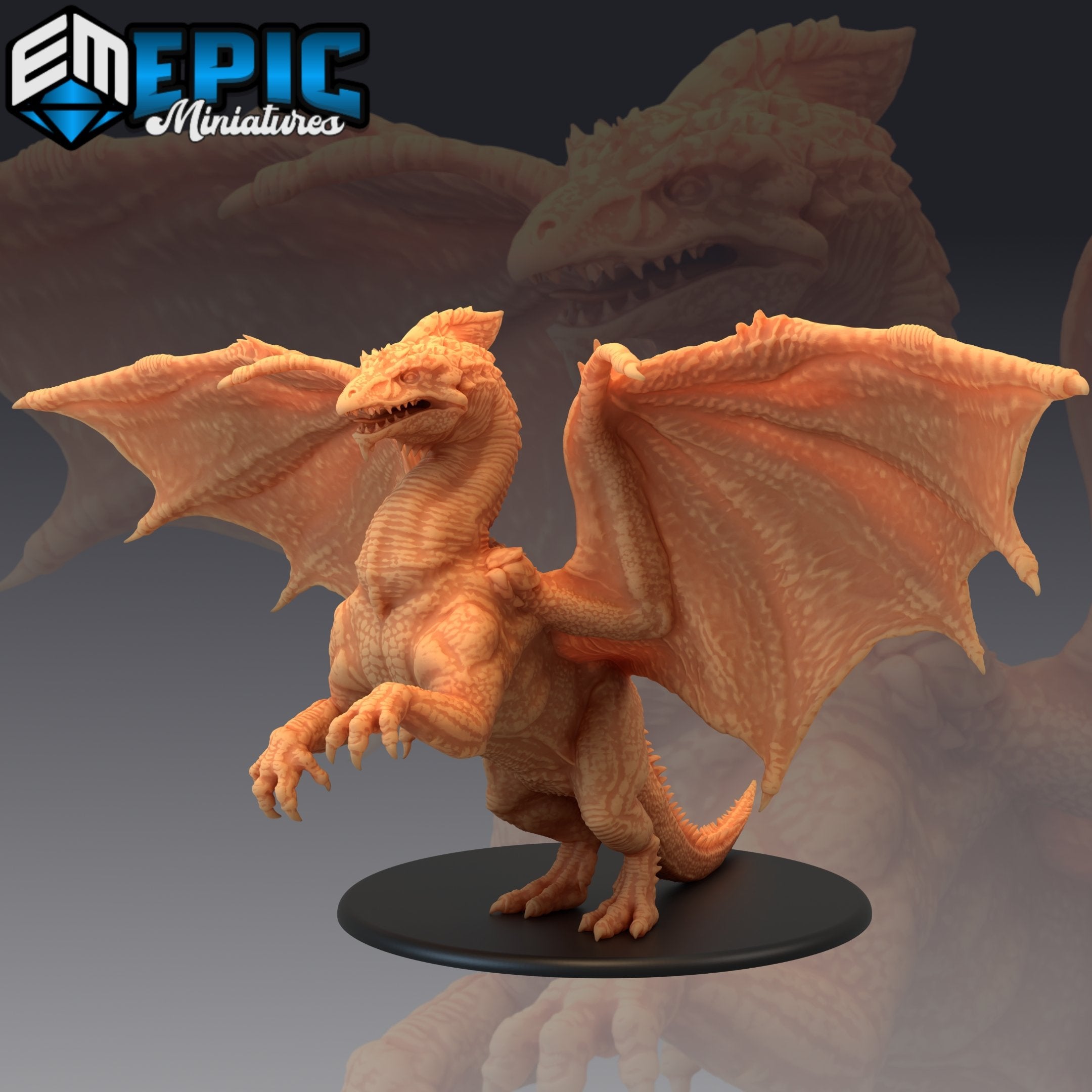 White Dragon - The Printable Dragon