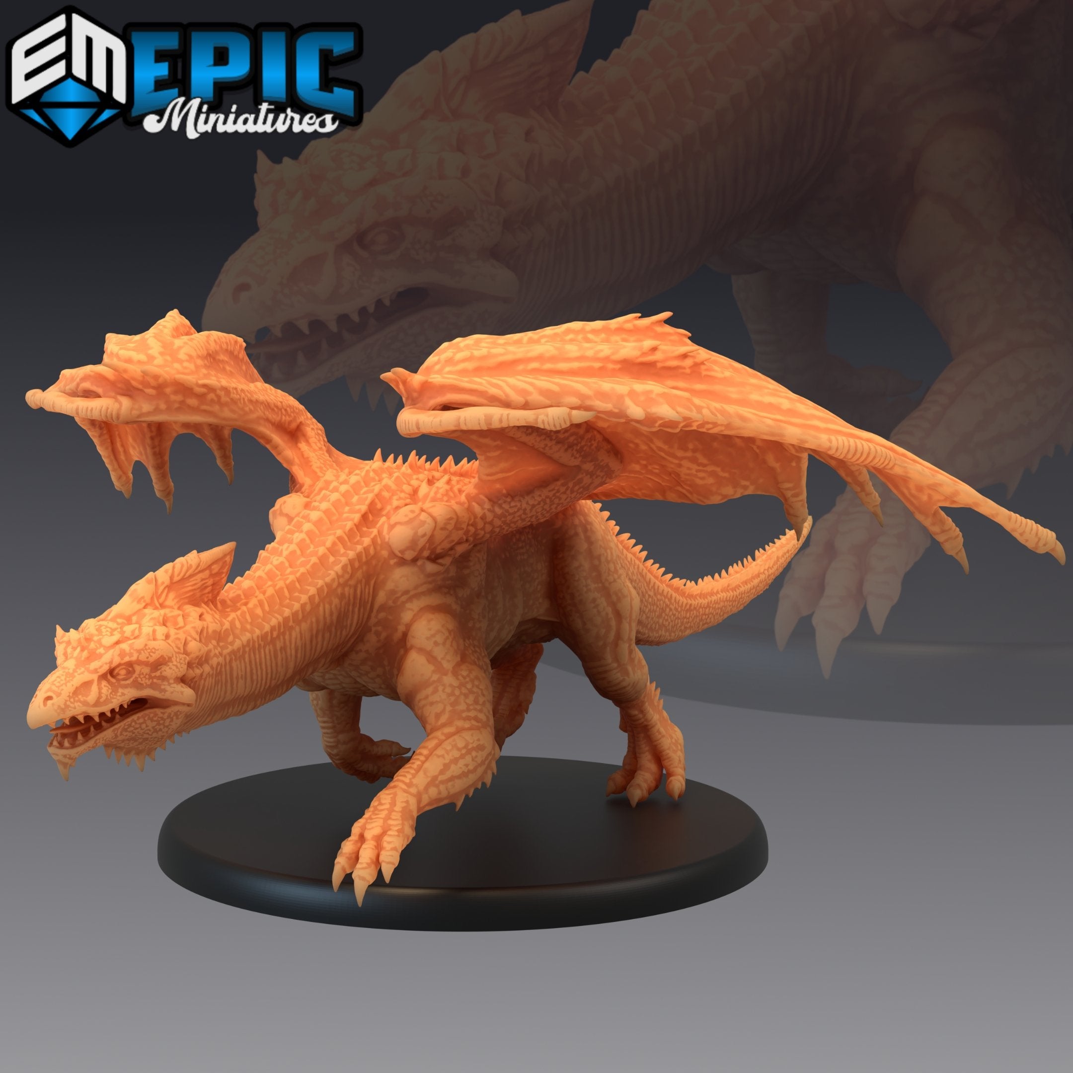 White Dragon - The Printable Dragon