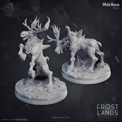 White Moose - The Printable Dragon
