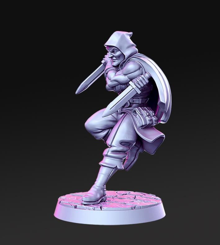 Wiltram - Rogue - The Printable Dragon