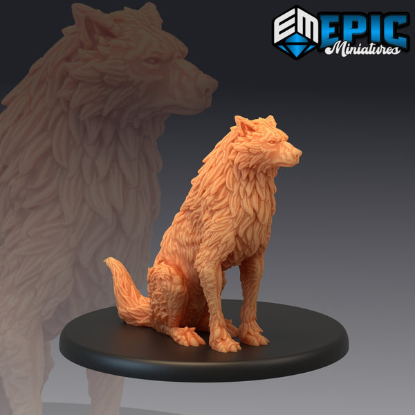 Winter Wolf - The Printable Dragon