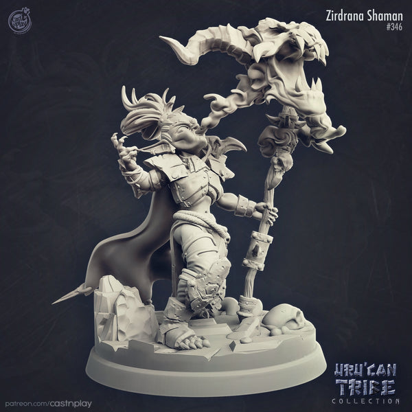 Zirdrana Shaman - The Printable Dragon